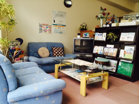 あさひ補聴器宮崎店待合室